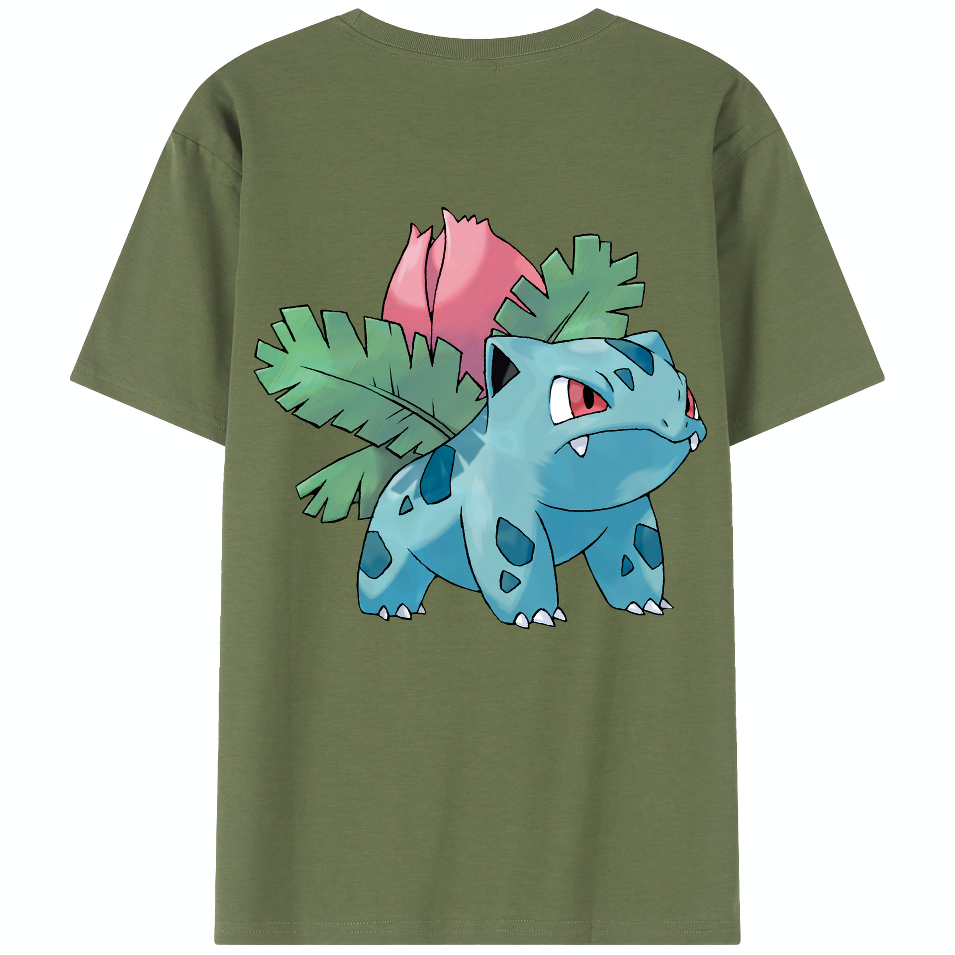 （画像用） ポケットモンスター Pokémon 綿100％半袖Tシャツ（背面プリント）